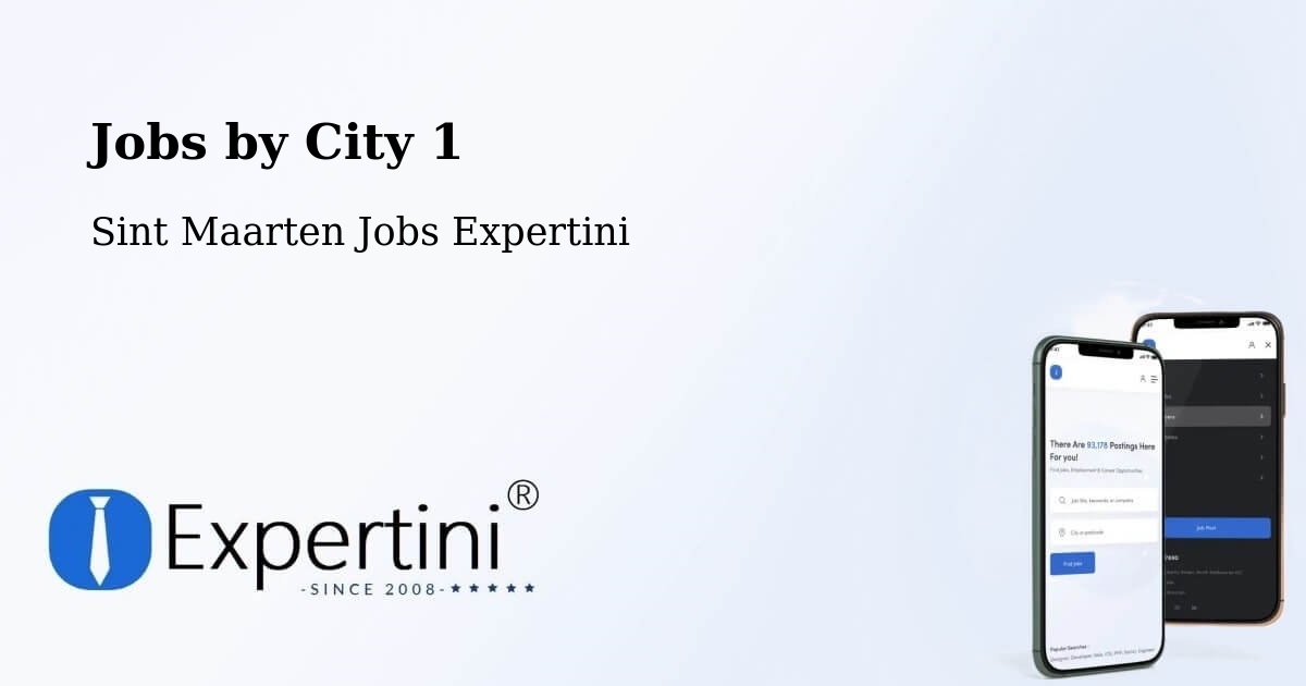 City Jobs in Sint Maarten - Expertini