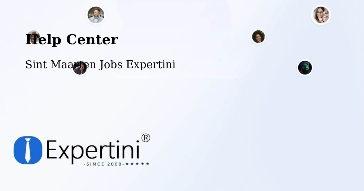 Help Center – Saunders - Sint Maarten Jobs Expertini