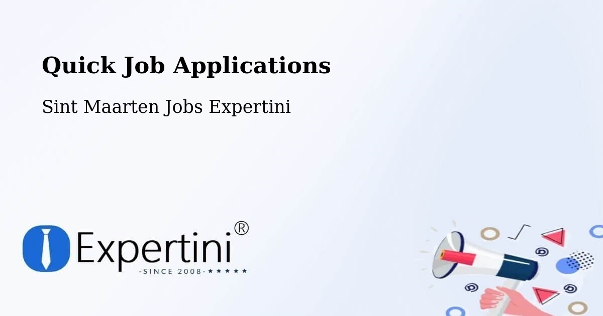 Quick Apply Feature – Saunders - Sint Maarten Jobs Expertini